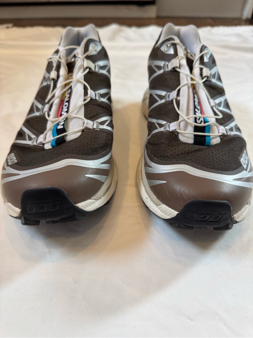 Salomon XT-6 Earth Brown Sneakers - Picture 7 of 11